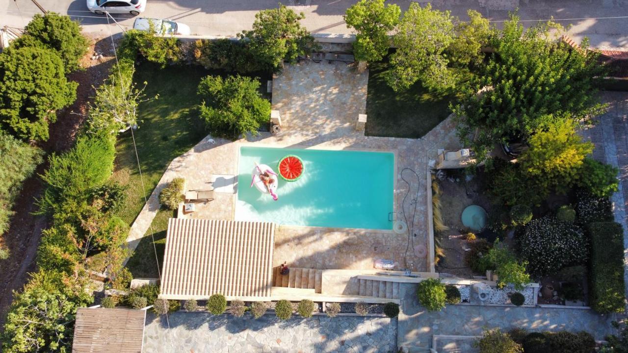 Pool And Sea View Apartments Ajía Marína Kültér fotó